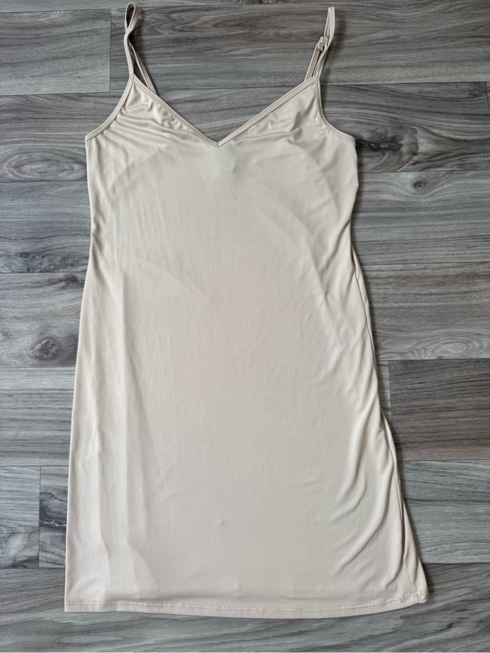 Hale Bob Nude Sleeveless Slip Stretchy Size Small